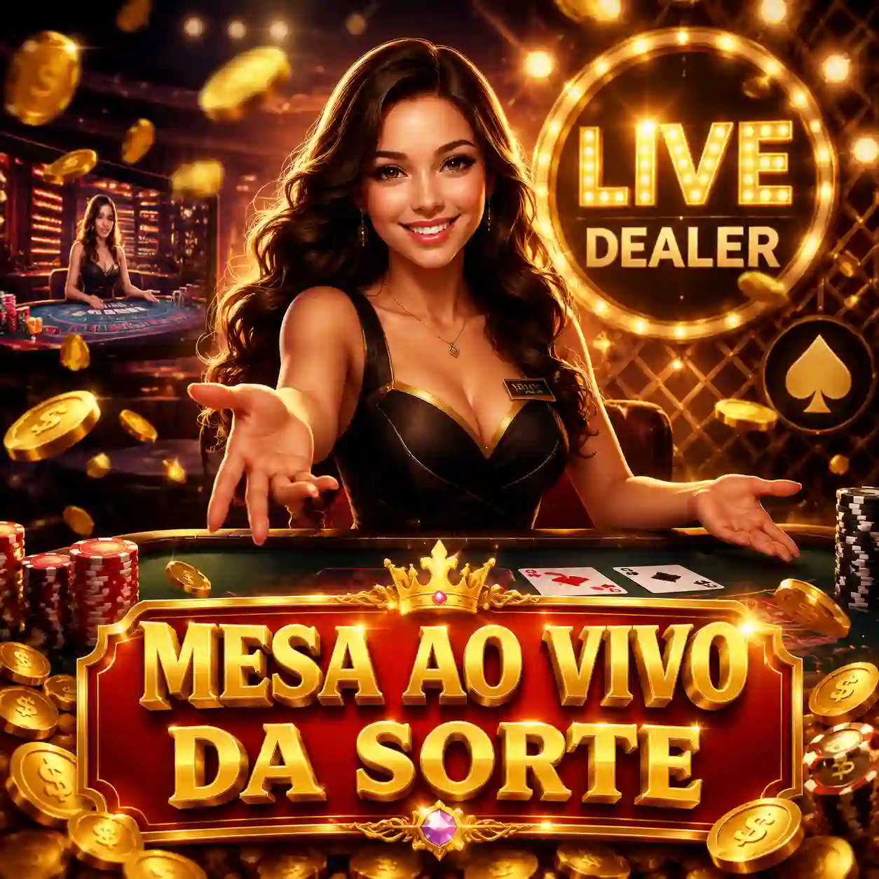 Game show de cassino ao vivo